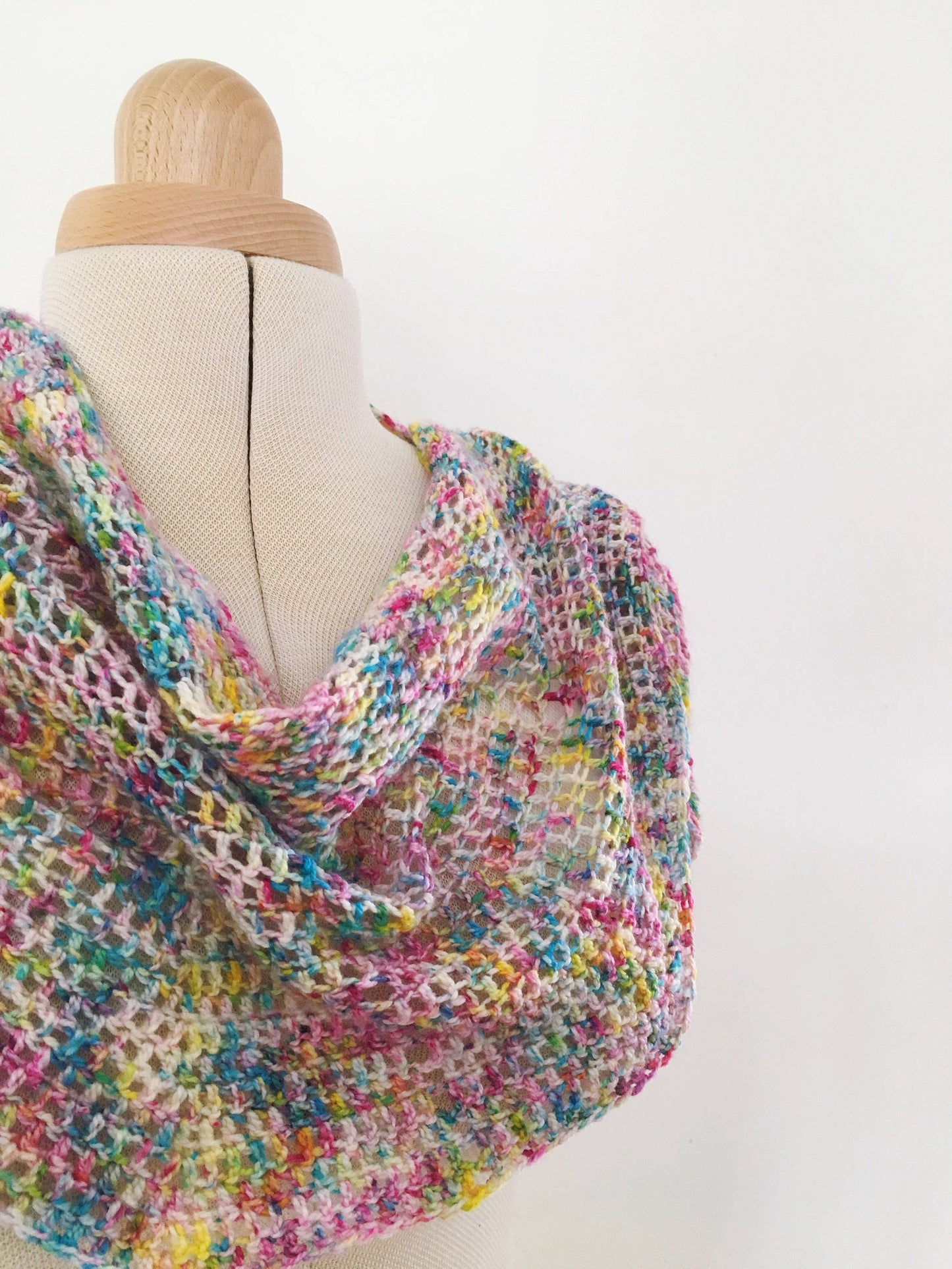 Crochet Pattern - Coco Shawl - PRINT