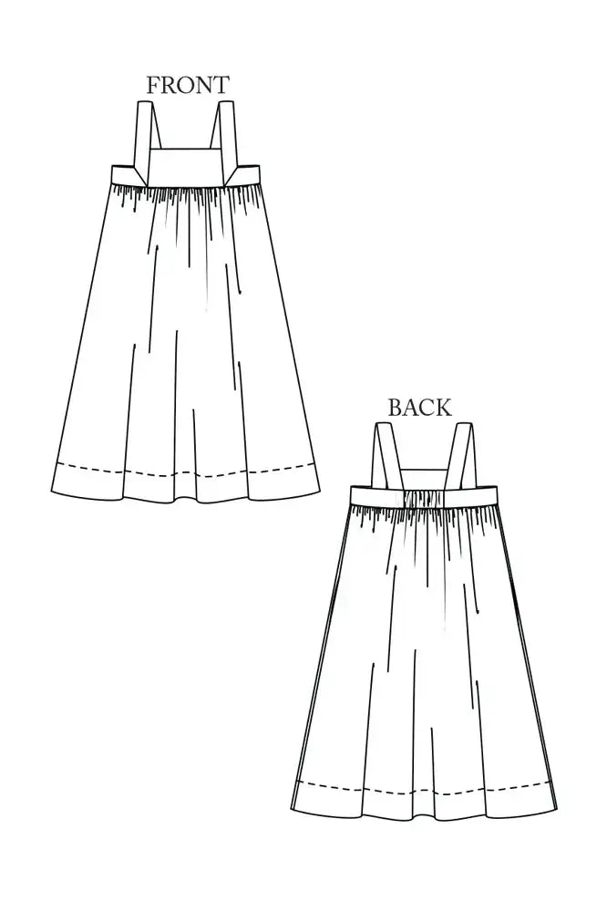 The Honey Pattern UK 18-28 Sewing Pattern - Merchant & Mills