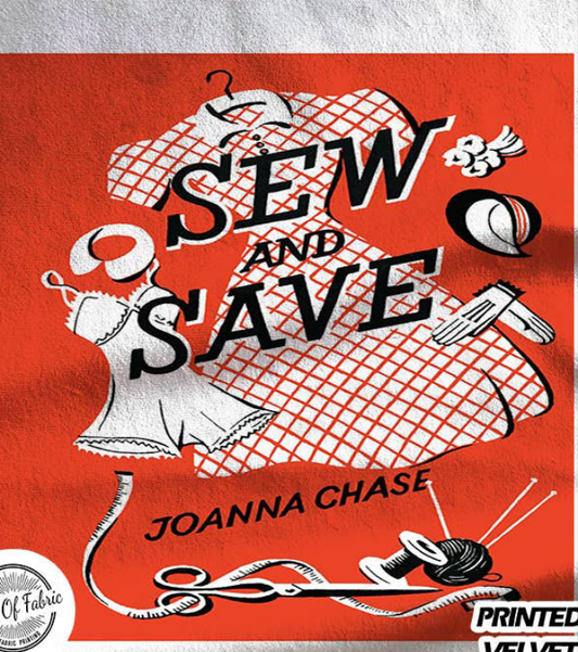 Sew And Save Joanna Chase     Printed Fabric Panel