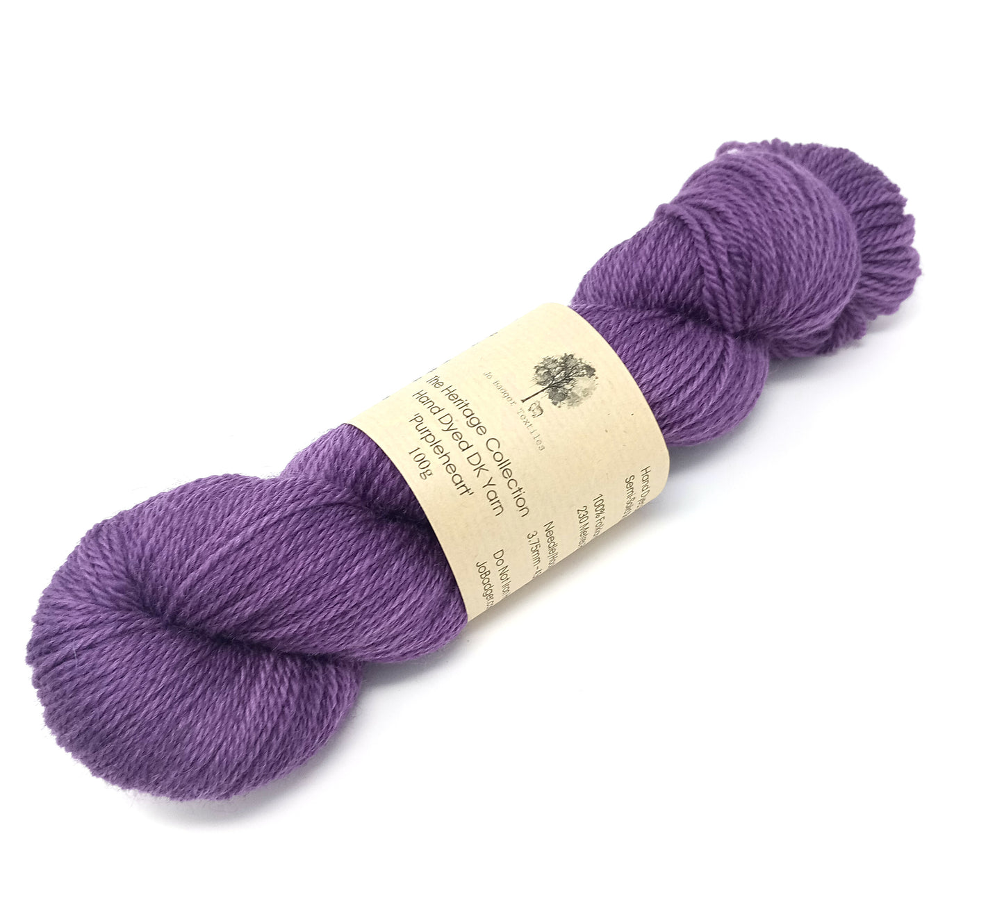 The Heritage Collection - Purpleheart - Hand Dyed DK Yarn