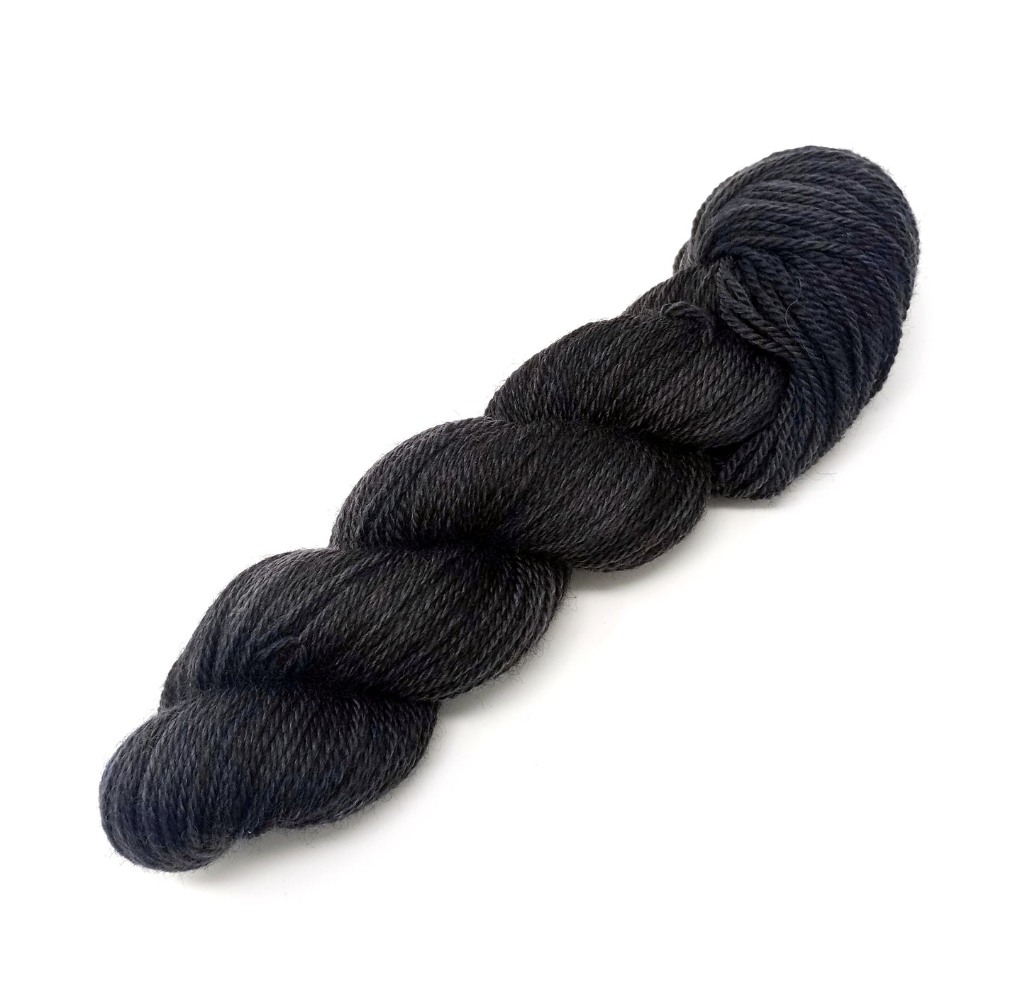 The Heritage Collection - Charcoal Black - Hand Dyed DK Yarn