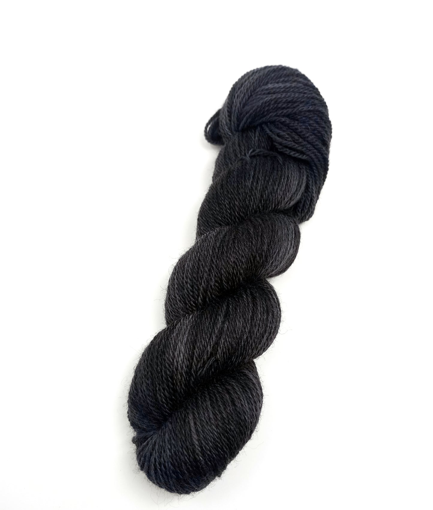 The Heritage Collection - Charcoal Black - Hand Dyed DK Yarn
