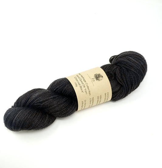 The Heritage Collection - Charcoal Black - Hand Dyed DK Yarn