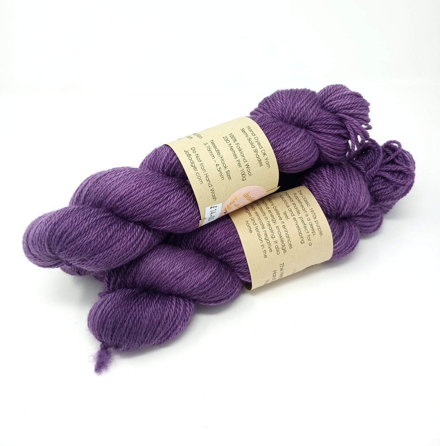 The Heritage Collection - Purpleheart - Hand Dyed DK Yarn