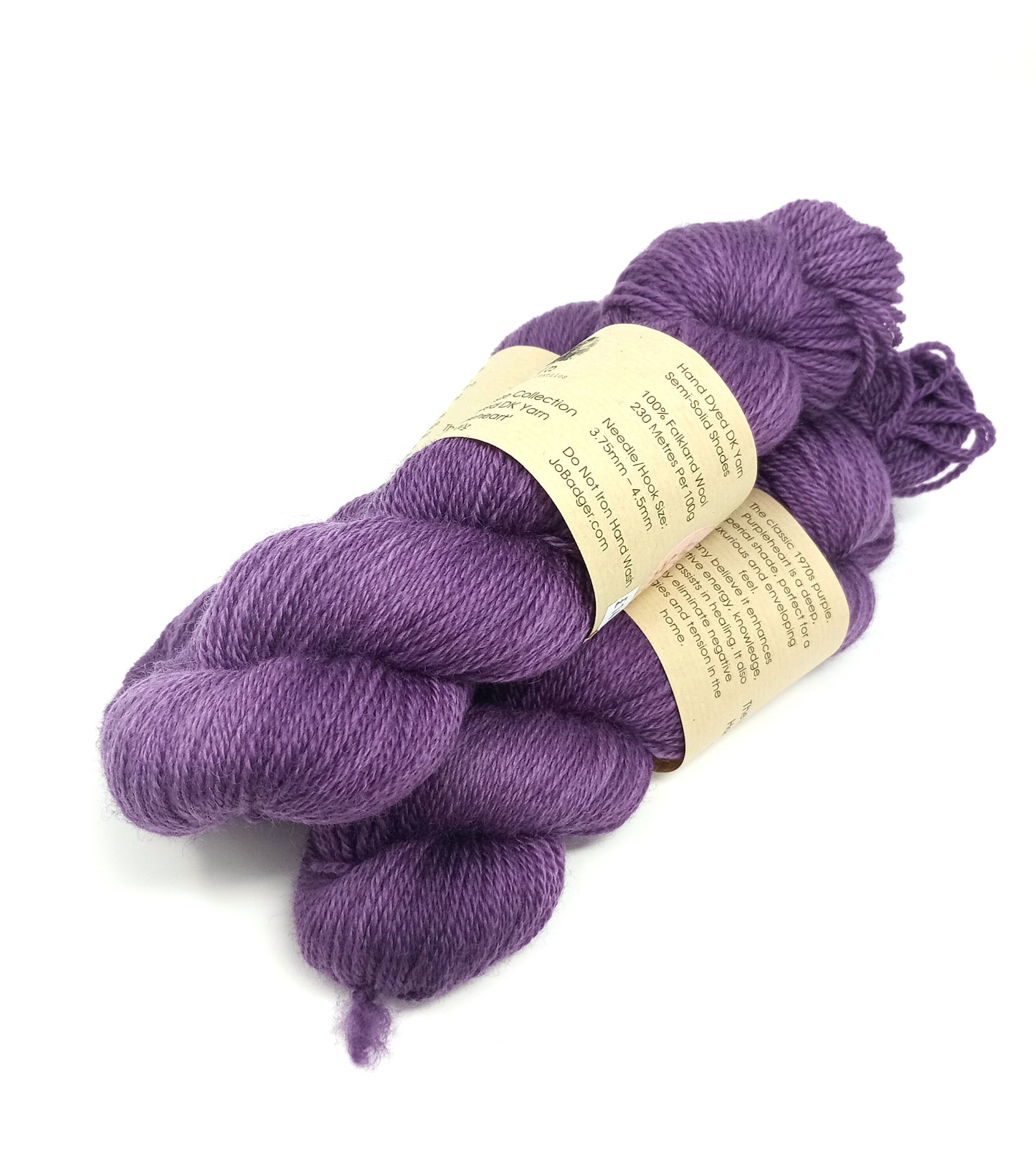 The Heritage Collection - Purpleheart - Hand Dyed DK Yarn