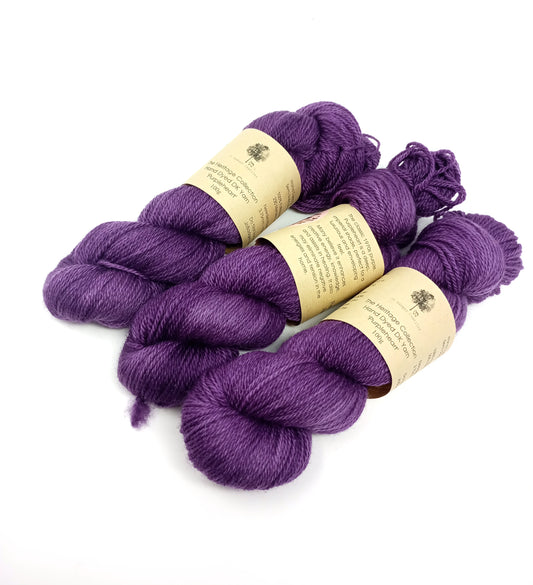 The Heritage Collection - Purpleheart - Hand Dyed DK Yarn