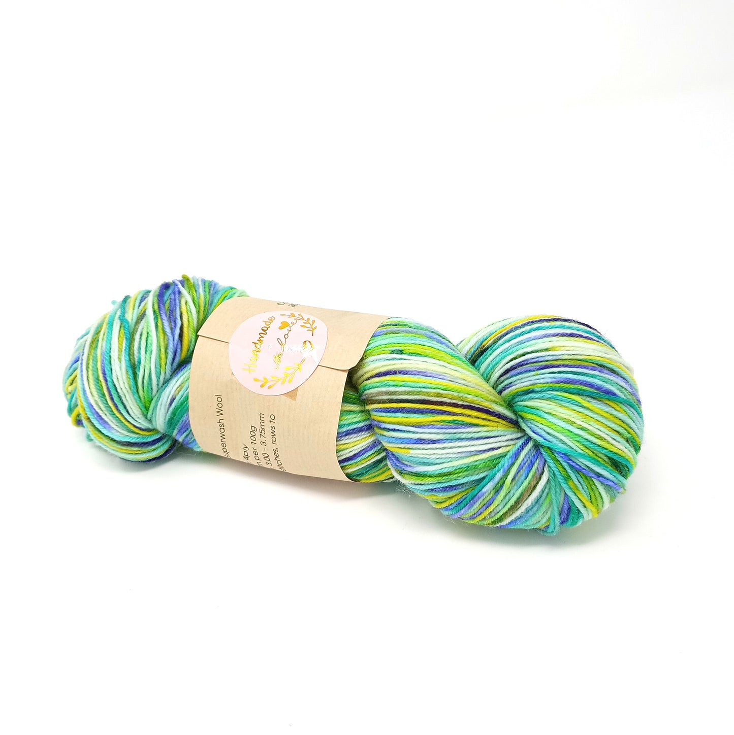 A Mermaids Tale Hand Dyed Merino Wool & Nylon 4ply Yarn 100g no.3