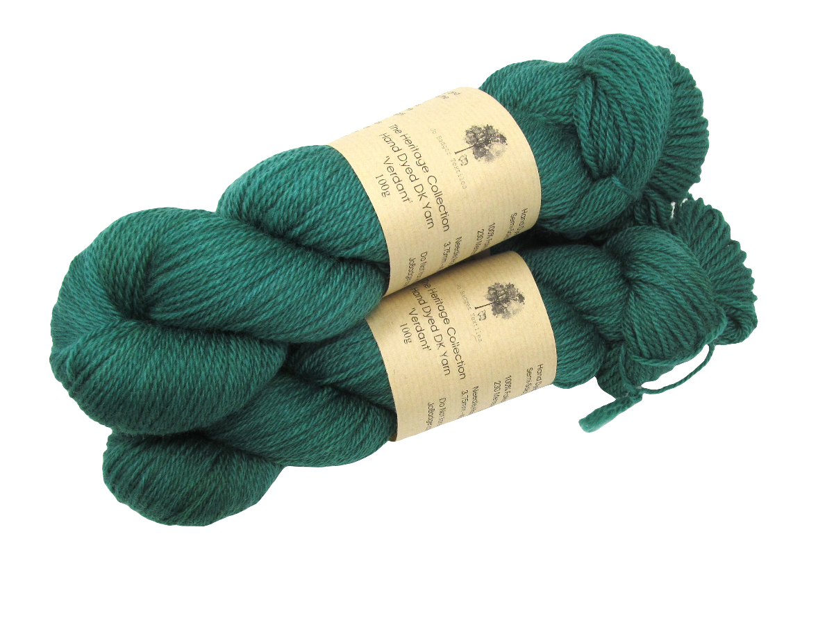 The Heritage Collection - Verdant - Hand Dyed DK Yarn