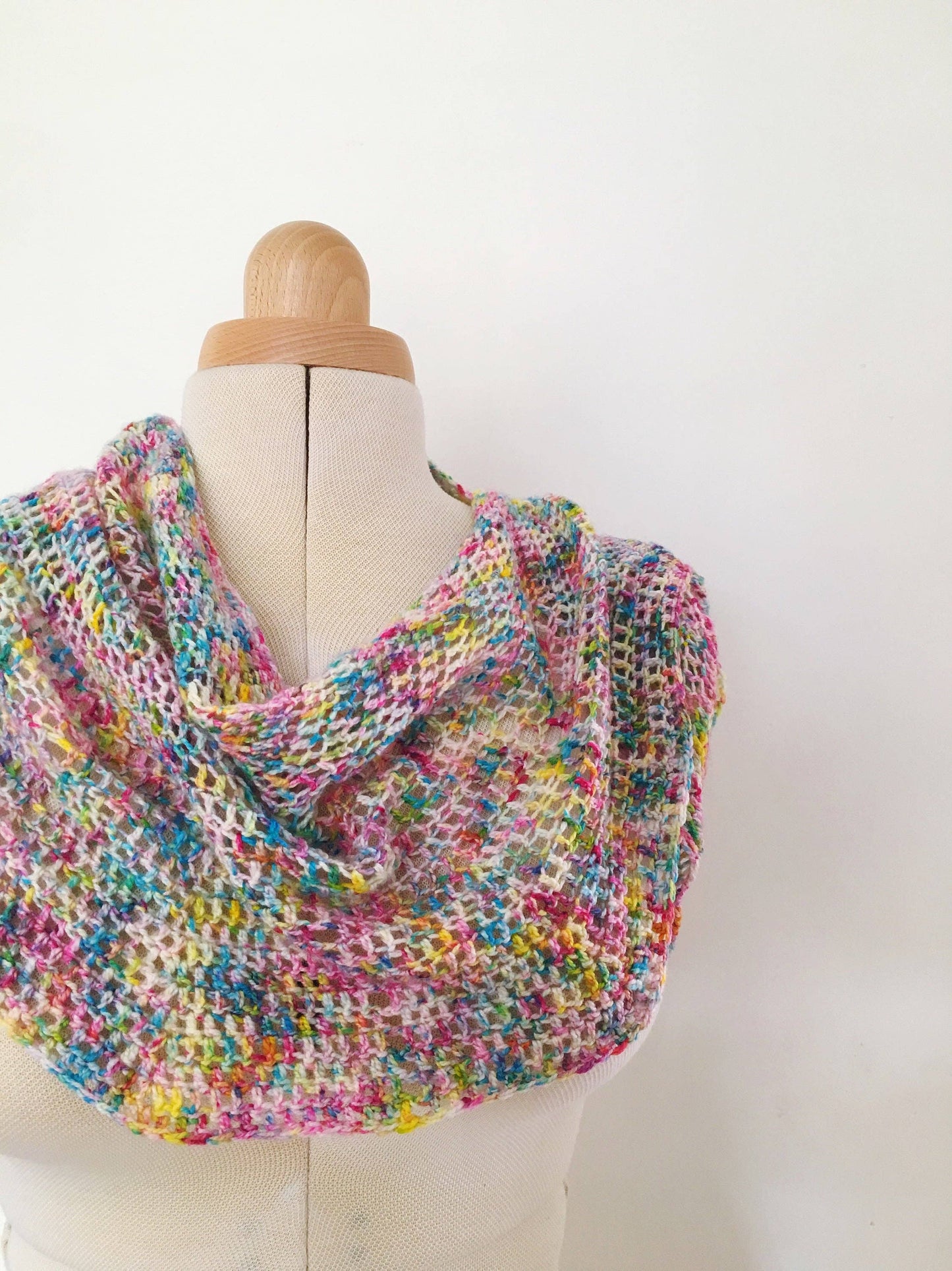 Crochet Pattern - Coco Shawl - PRINT