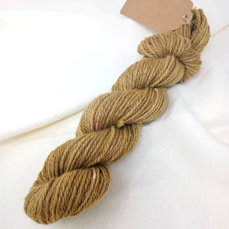 Hand Dyed Aran Yarn Cheviot Wool British Breed 50g ch17