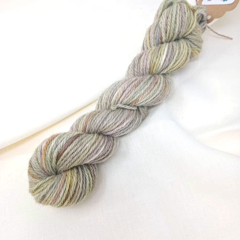 Hand Dyed Aran Yarn Cheviot Wool British Breed 50g ch14
