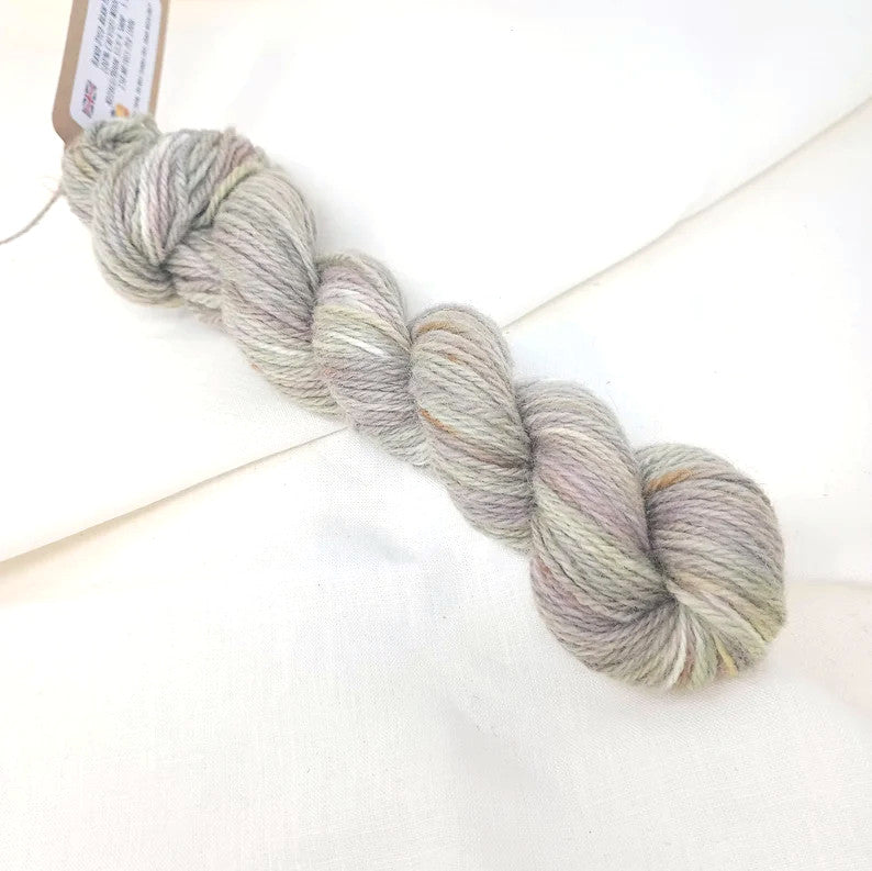 Hand Dyed Aran Yarn Cheviot Wool British Breed 50g ch14