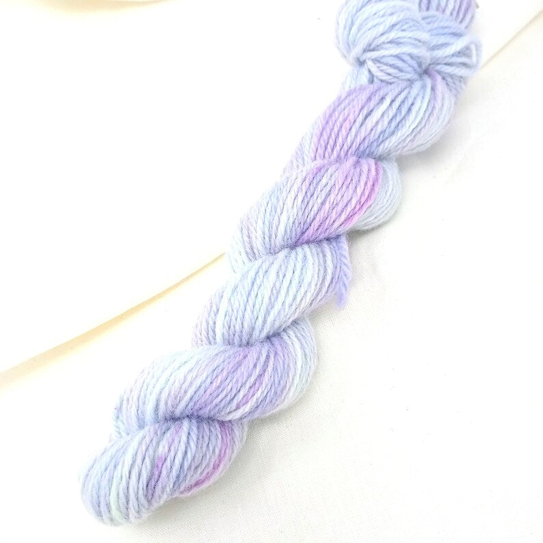 Hand Dyed Aran Yarn Cheviot Wool British Breed 50g ch10
