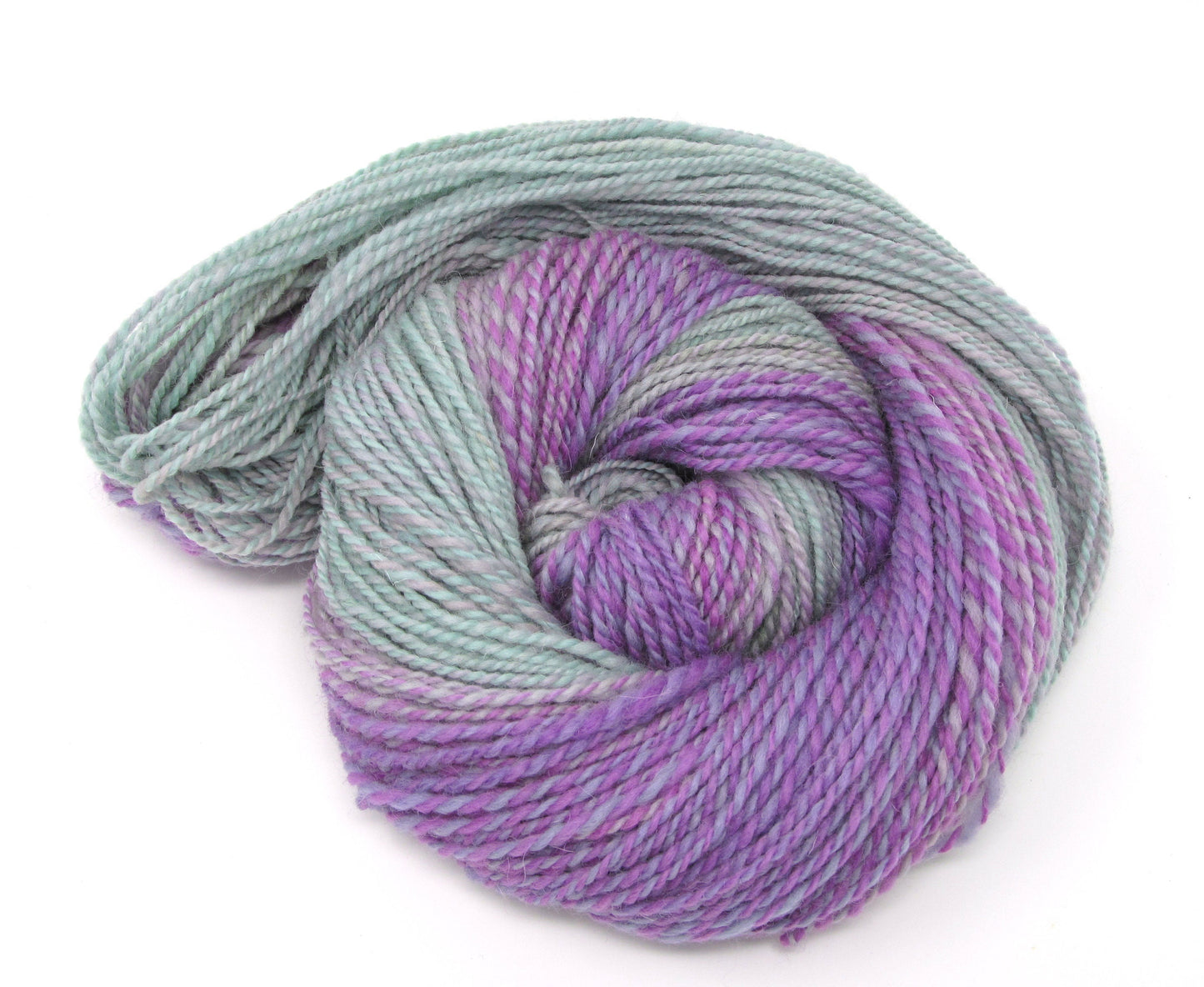Handspun Yarn Texel Wool Hand Dyed 160g 290yds