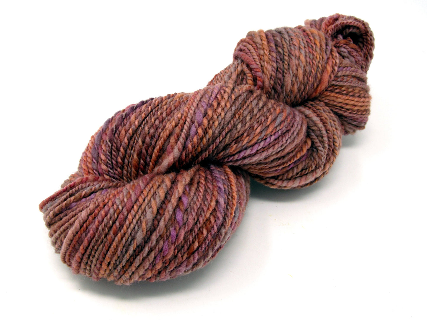 Handspun Yarn Hand Dyed Merino Wool 94g 200yds