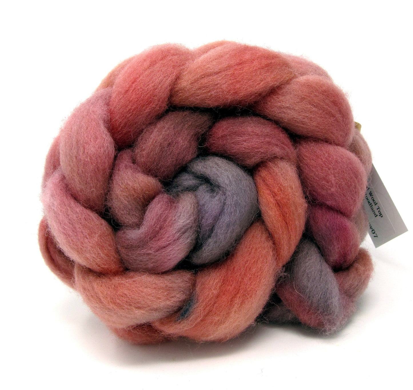Whitefaced Woodland Hand Dyed Combed Wool Top  100g