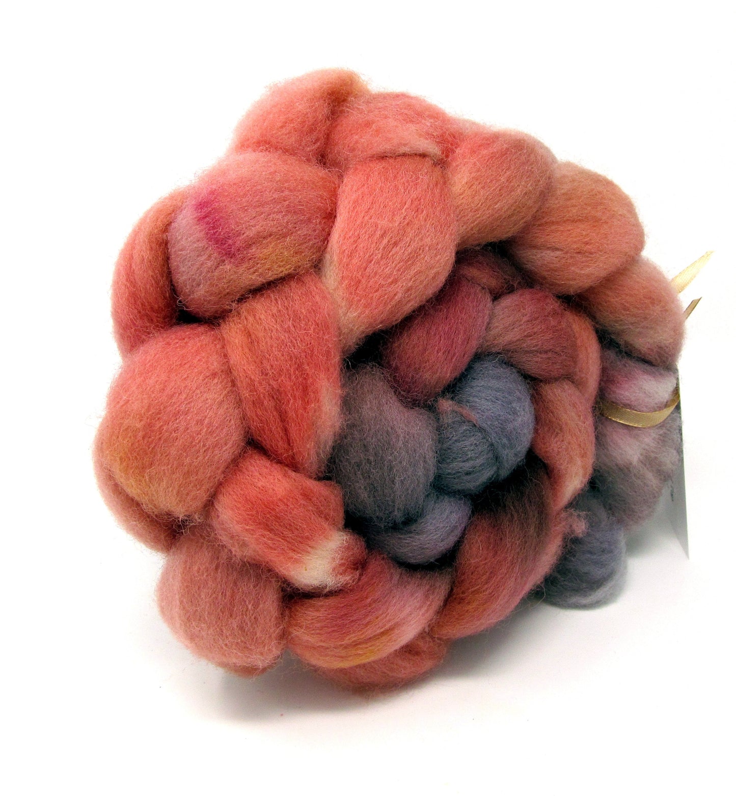 Whitefaced Woodland Hand Dyed Combed Wool Top  100g