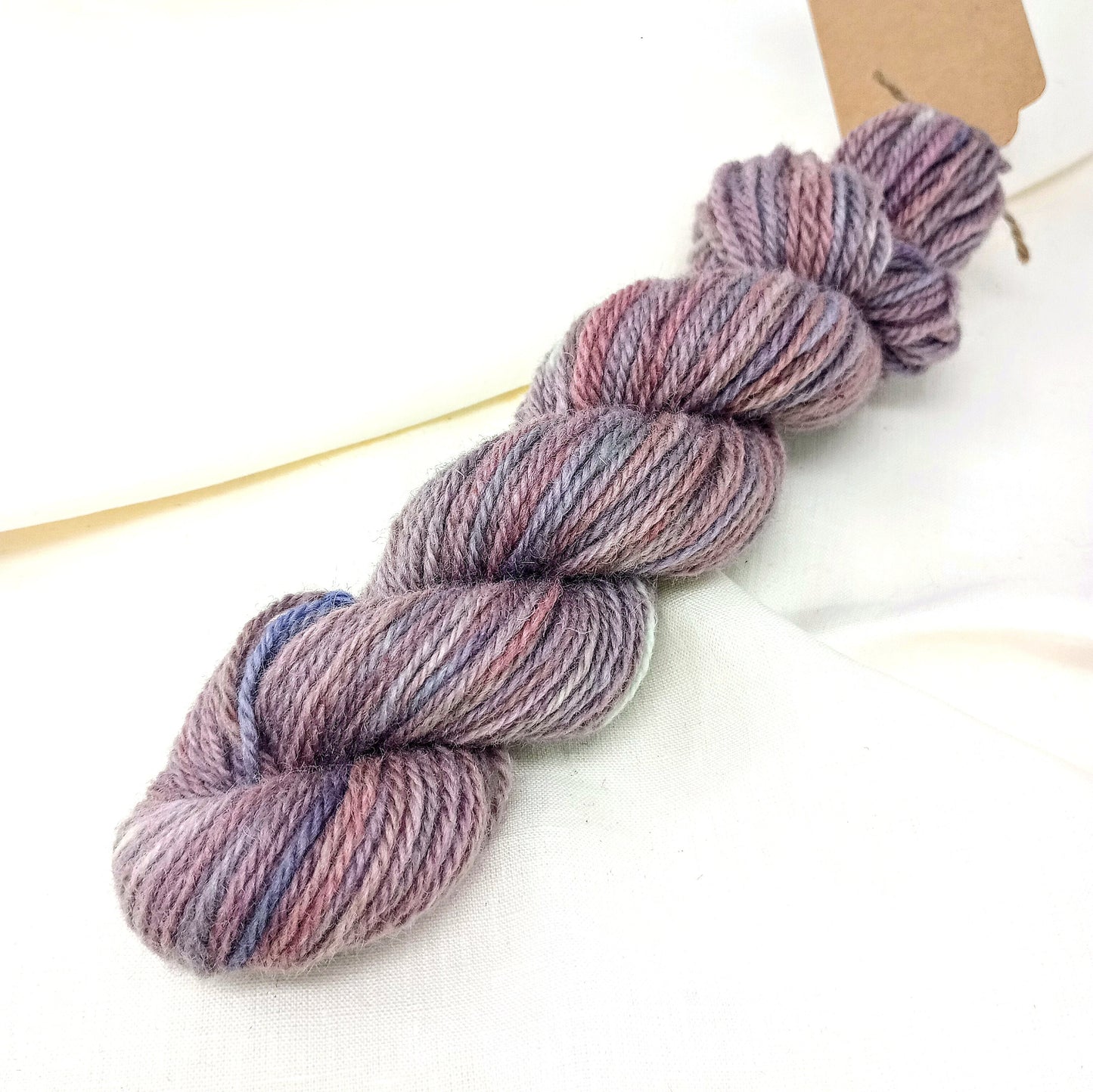 Hand Dyed Aran Yarn Cheviot Wool British Breed 50g ch11