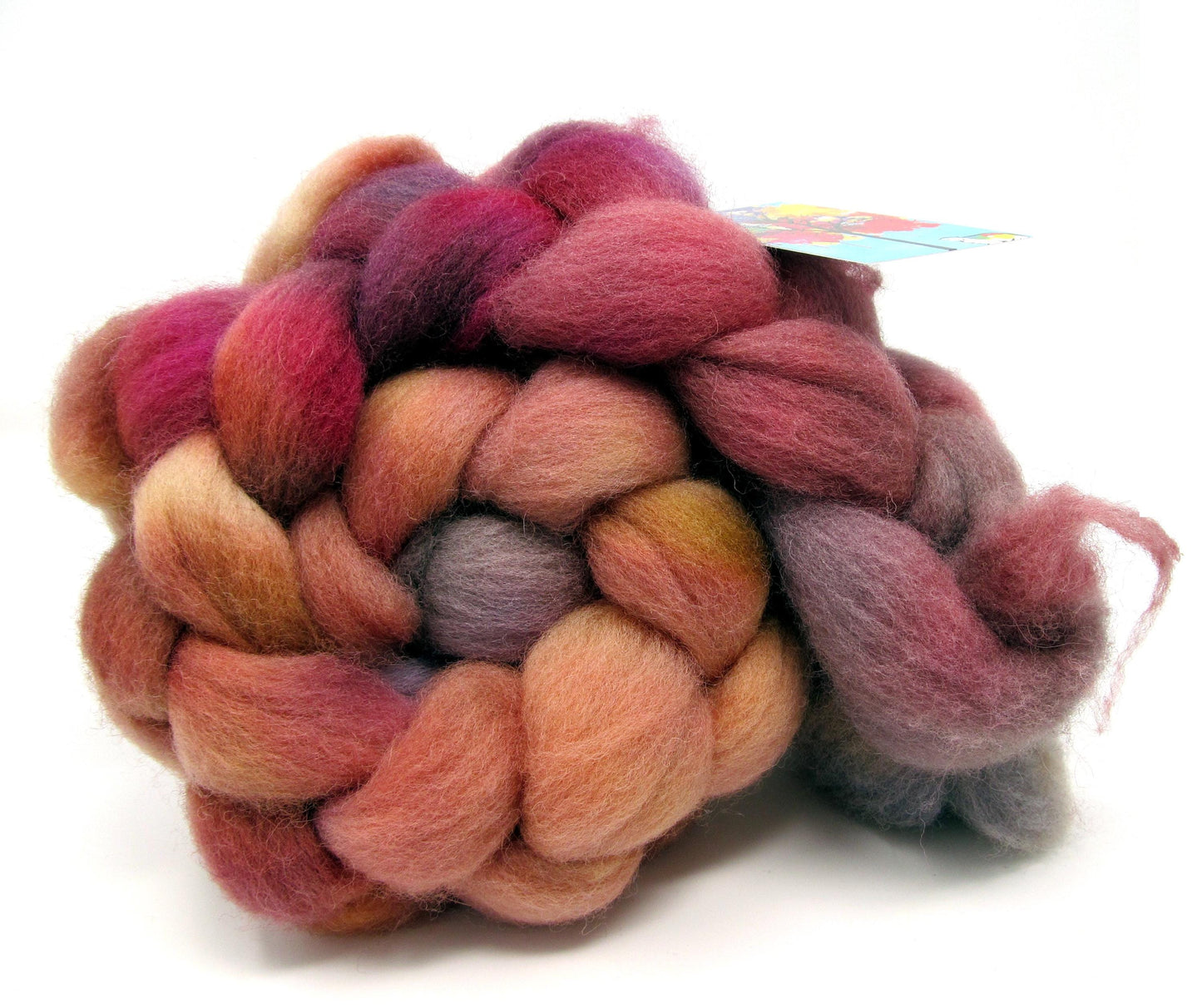 Whitefaced Woodland Hand Dyed Combed Wool Top  100g