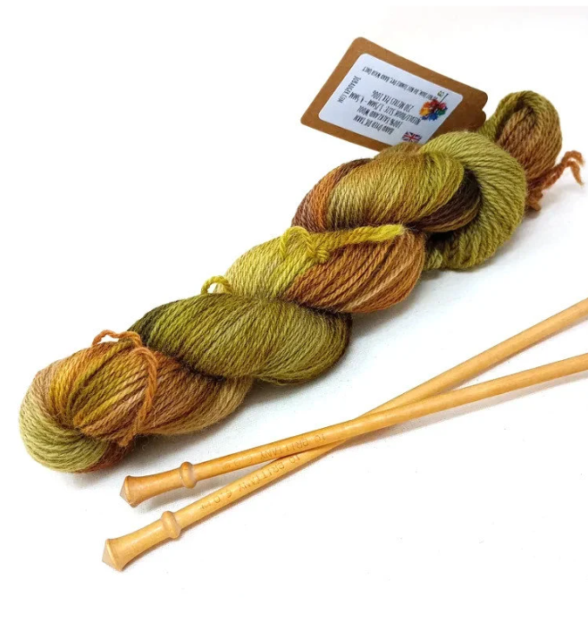 Lichen - Hand Dyed DK Falkland Wool Yarn 100g
