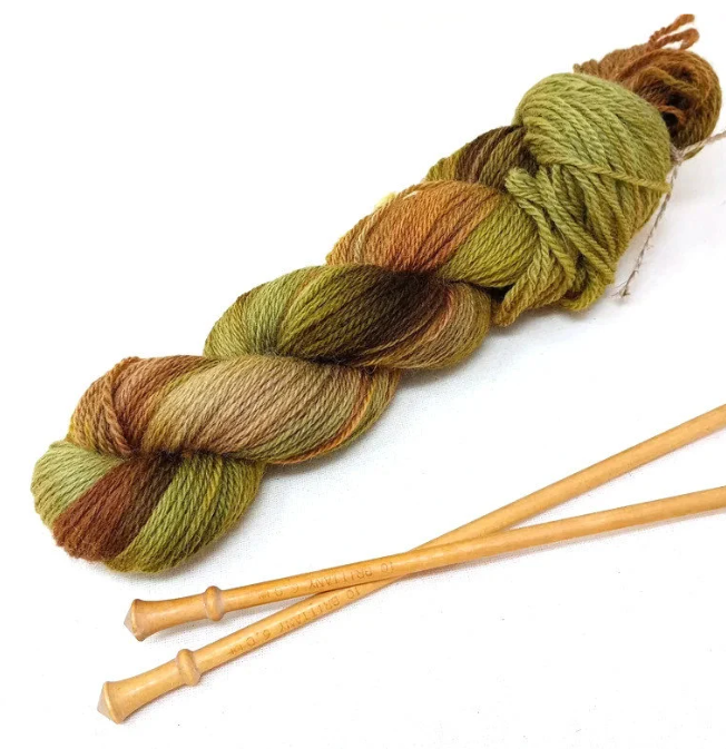 Lichen - Hand Dyed DK Falkland Wool Yarn 100g