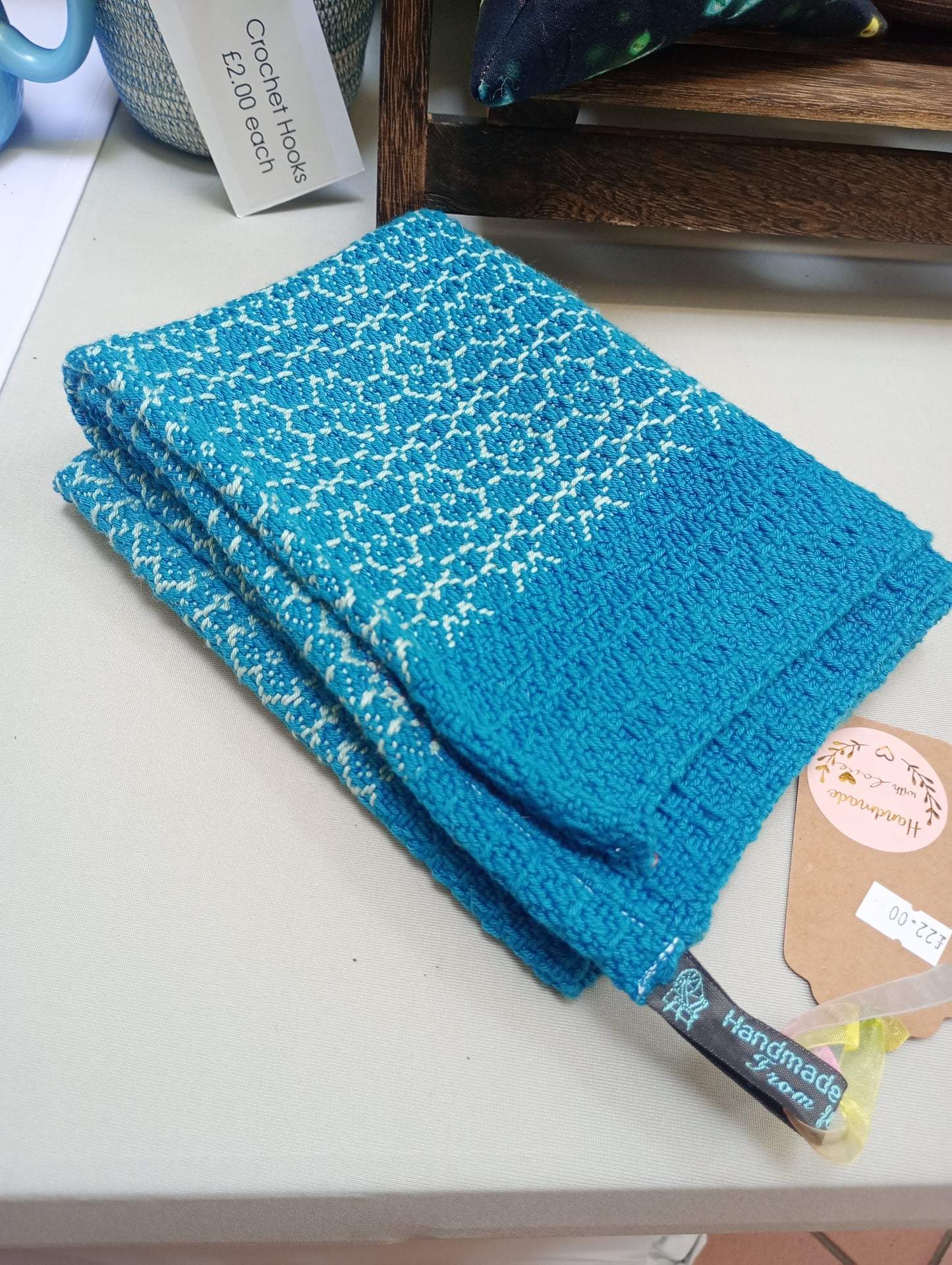 Handwoven cotton towel