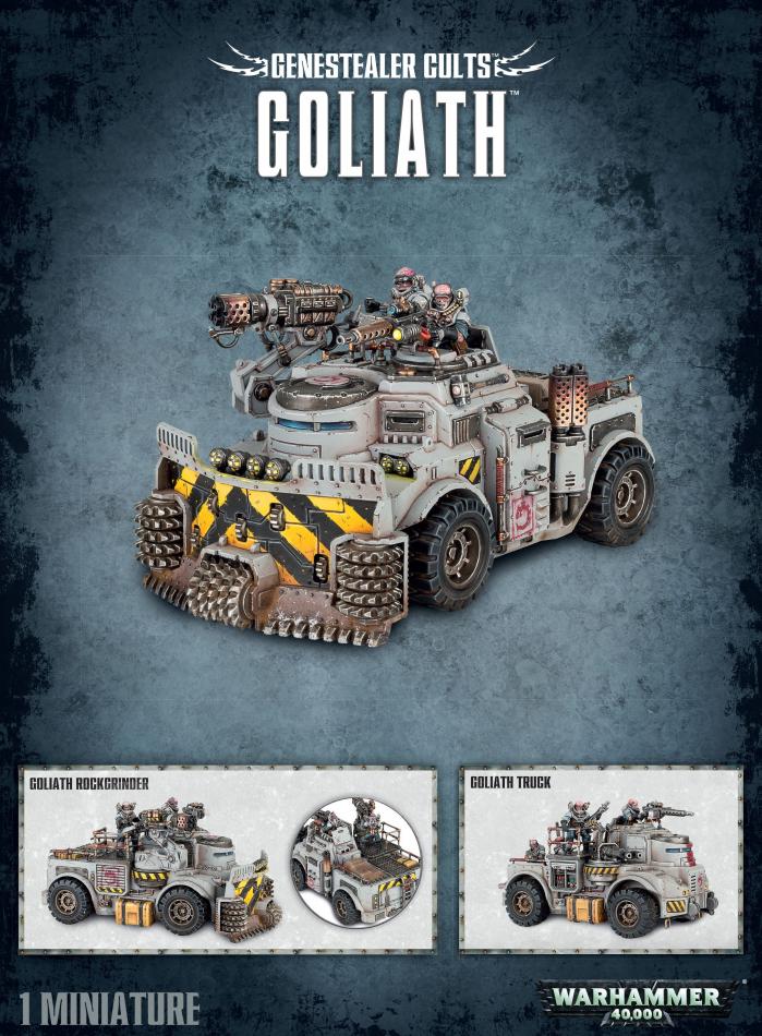 Warhammer 40k Genestealer Cults Goliath Rockgrinder