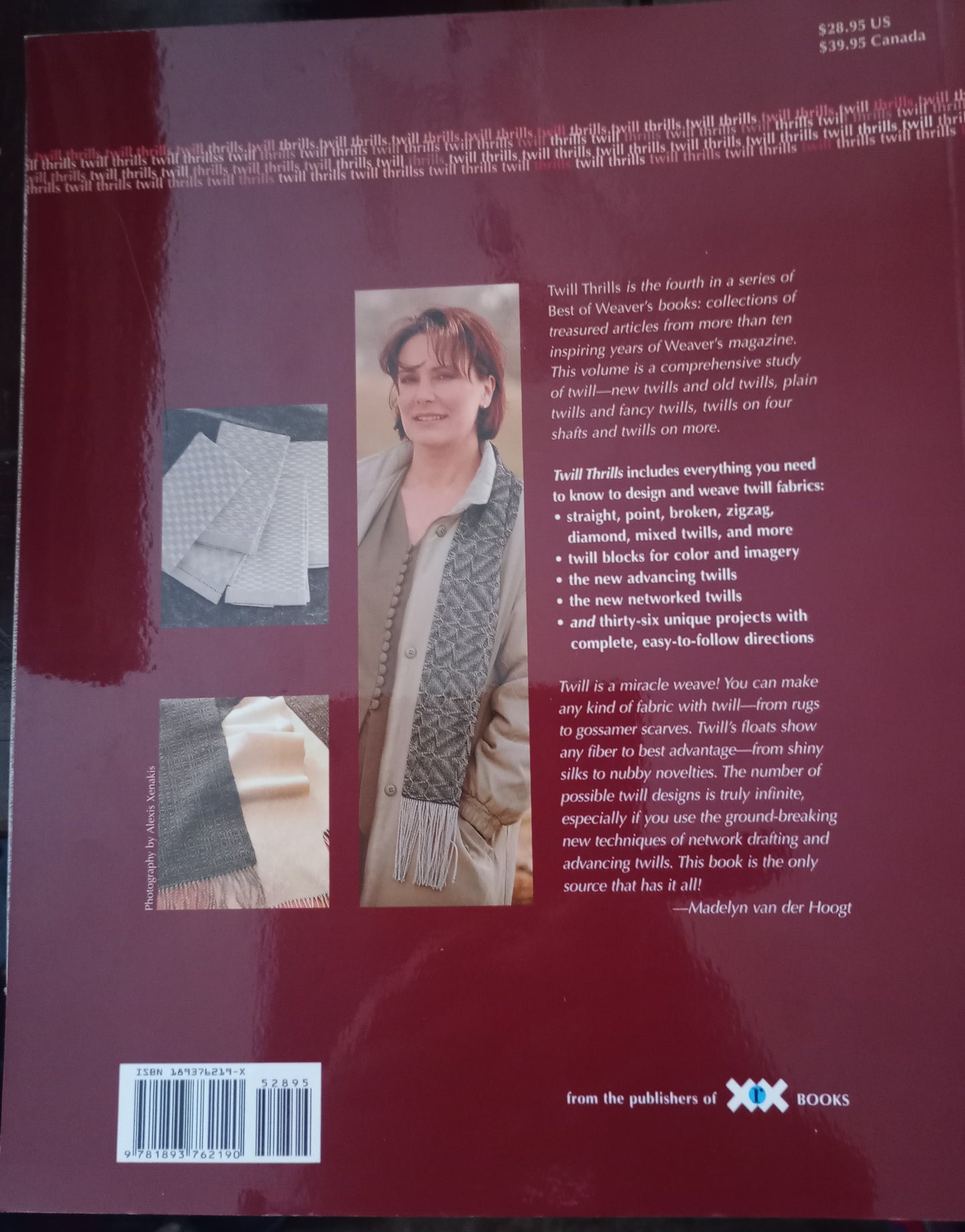 Twill Thrills: The Best of Weaver's Madelyn Van der Hoogt