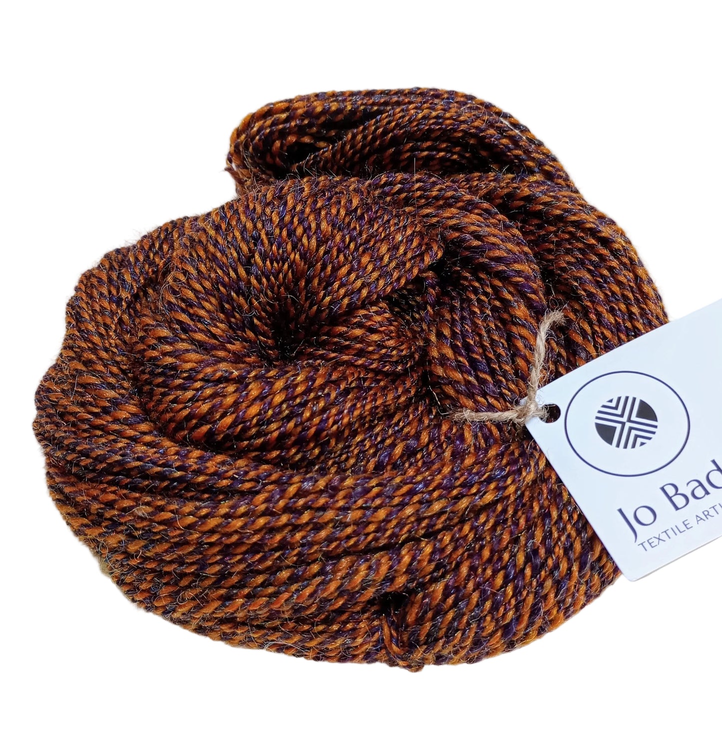 Handspun Yarn Merino Wool & Sparkle 100g 3.5oz 228 Yards