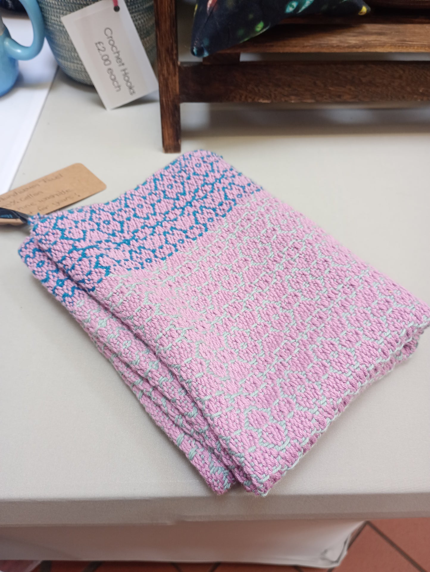 Handwoven cotton towel