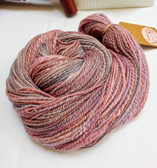 Handspun Merino wool Yarn hand dyed 113g DK