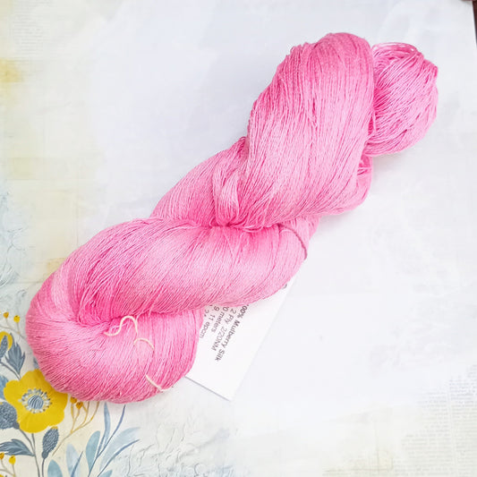 Hand Dyed Mulberry Silk Lace Yarn 180g 2/20nm 1000m per 100g