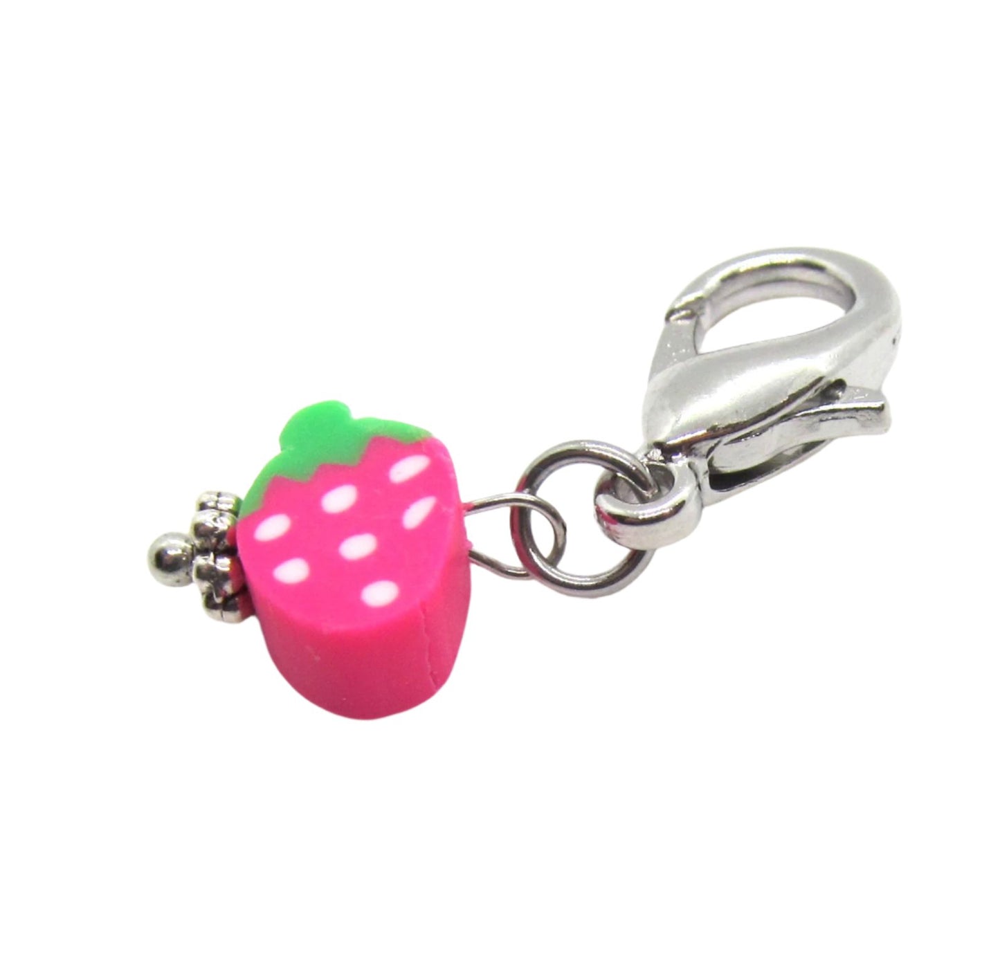 Stitch Marker Raspberry Lobster claw upto 4mm
