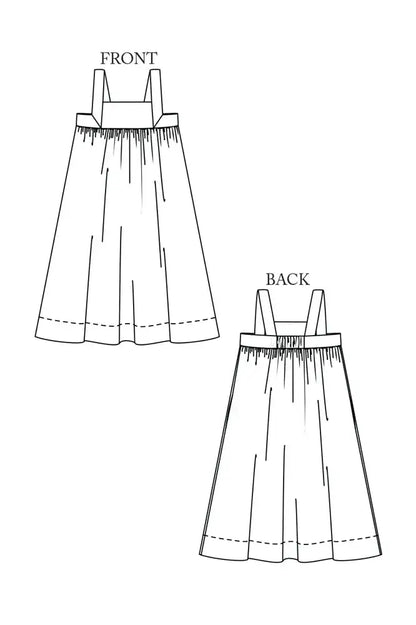 The Honey Pattern UK 18-28 Sewing Pattern - Merchant & Mills