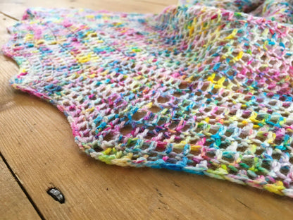 Crochet Pattern - Coco Shawl - PRINT