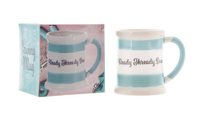 Sewing Mug - Ready Steady Sew - Sewing Gift/Mugs for Her