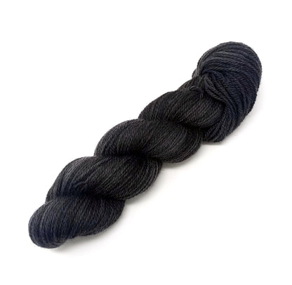 The Heritage Collection - Charcoal Black - Hand Dyed DK Yarn