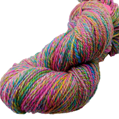 Naughty Neon Handspun Merino Wool Yarn 181g