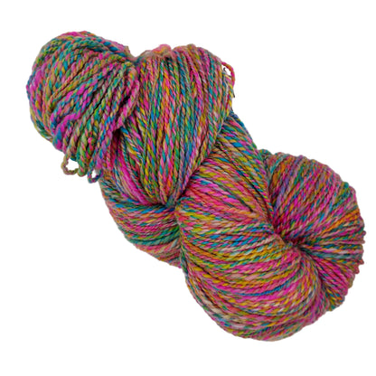 Naughty Neon Handspun Merino Wool Yarn 181g