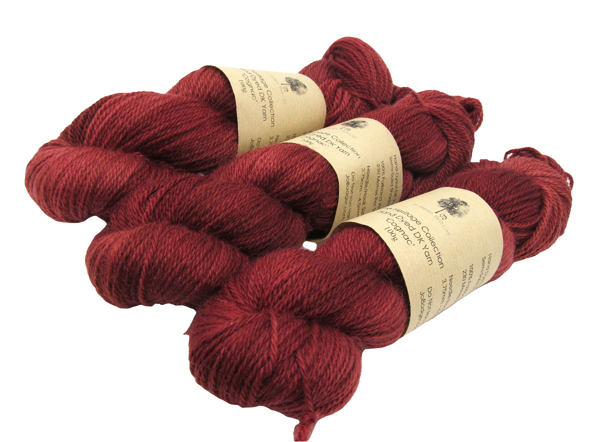 The Heritage Collection - Cognac - Hand Dyed DK Yarn