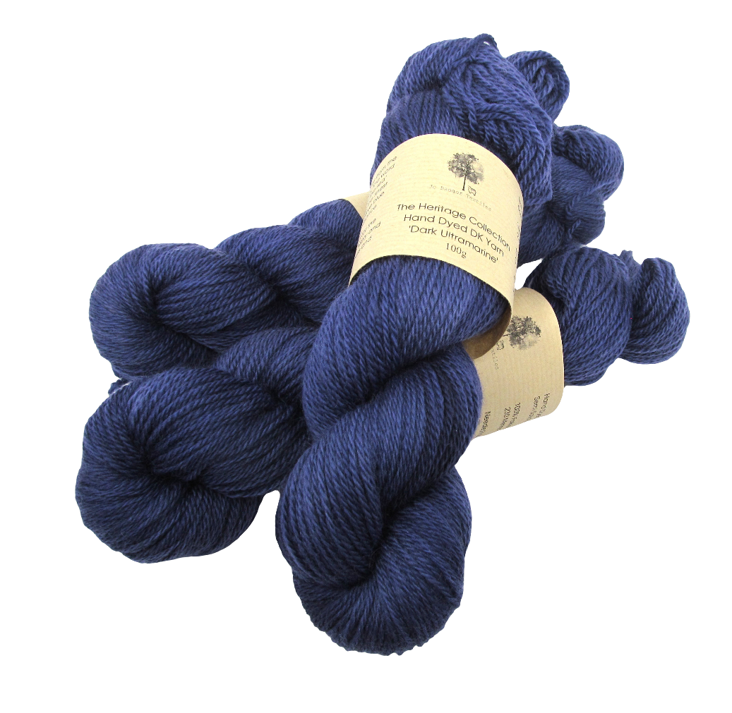 The Heritage Collection - Dark Ultramarine - Hand Dyed DK Yarn