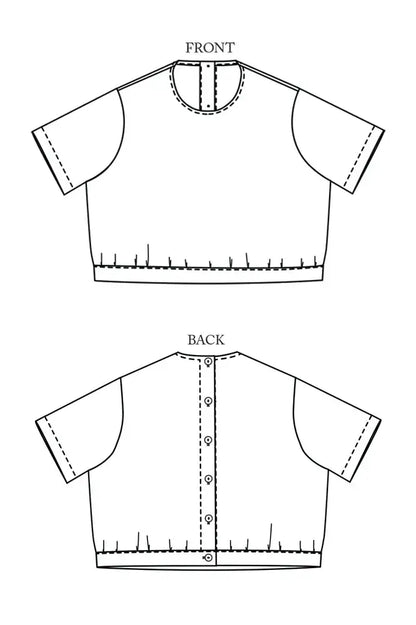 The Celeste UK 18-28 Sewing Pattern - Merchant & Mills