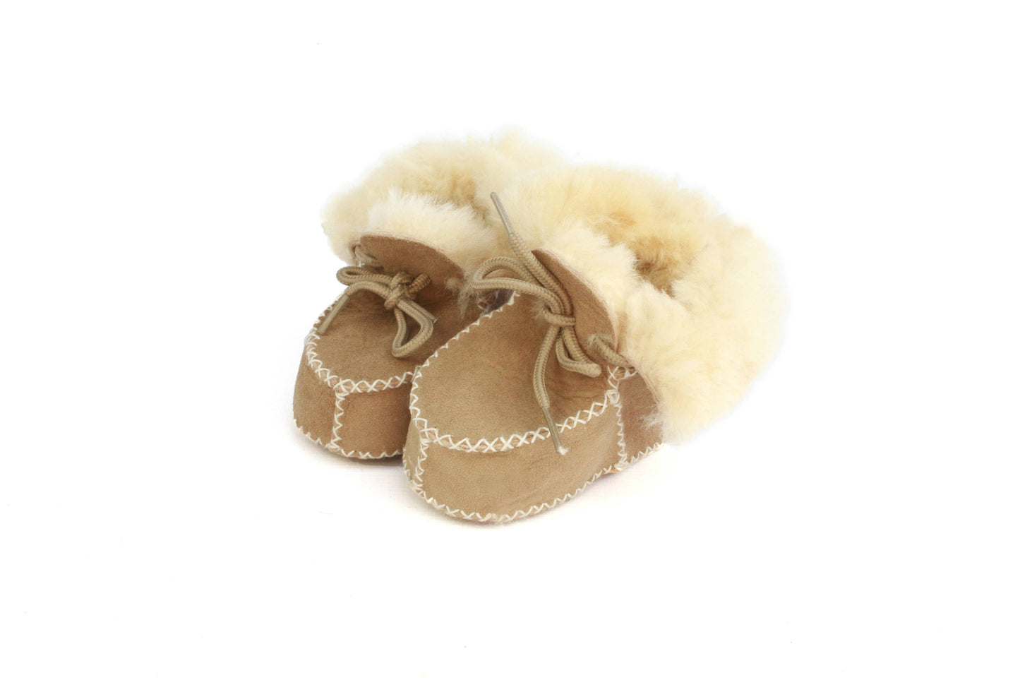 Children's Sheepskin Lace-Up Bootie