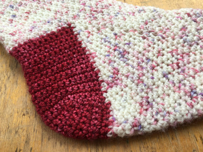 Crochet Pattern - Sweetheart Socks - PRINT