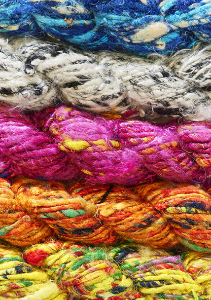 Banana Yarn Chunky Multicolour 100g