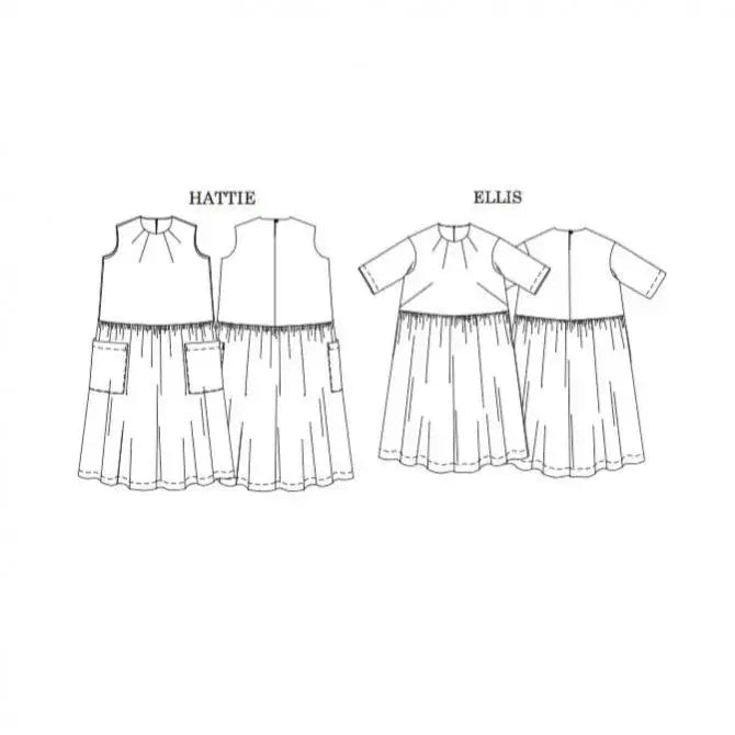 The Ellis & Hattie Sewing Pattern UK 6-18 - Merchant & Mills