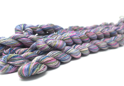Lilac Tree Hand Dyed Mulberry Silk Thread 100yds