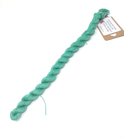 Fern Hand Dyed Mulberry Silk Thread 100yds 2/20nm