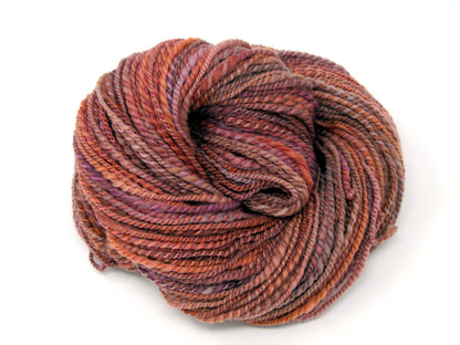 Handspun Yarn Hand Dyed Merino Wool 94g 200yds