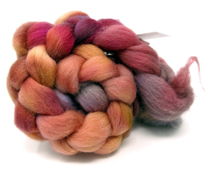 Whitefaced Woodland Hand Dyed Combed Wool Top  100g WW10